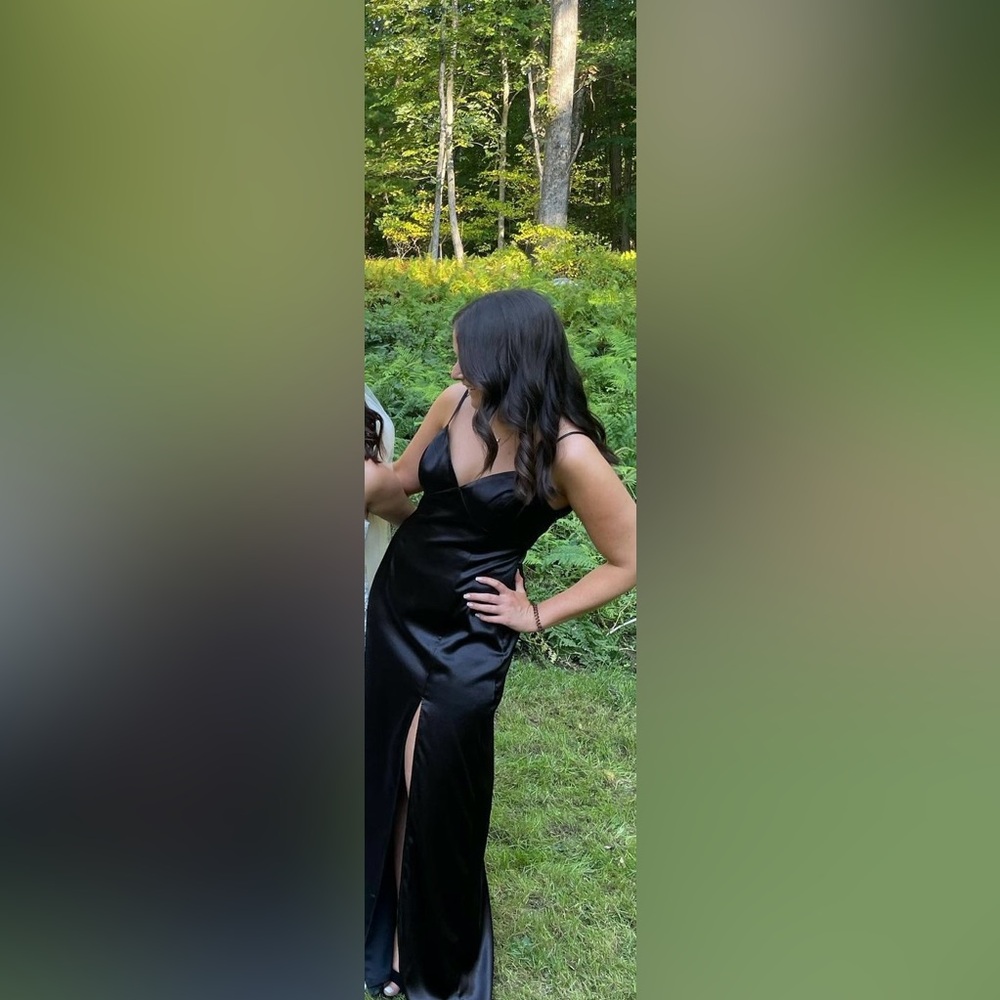 Lulus bridesmaid dress silky, wore once